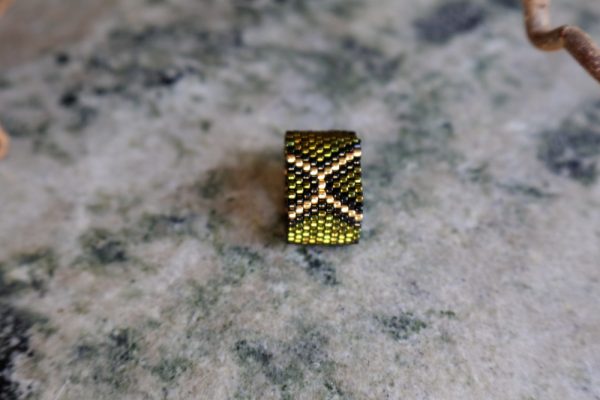 Snake Print Ring