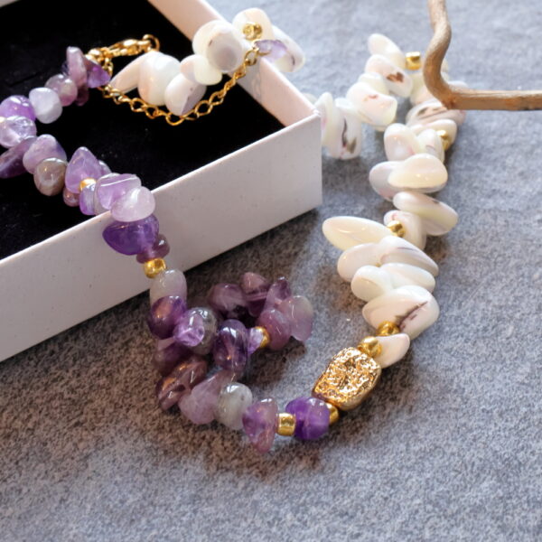 Perla & Amethyst